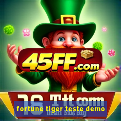 fortune tiger teste demo
